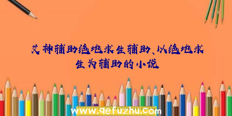 艾神辅助绝地求生辅助、以绝地求生为辅助的小说