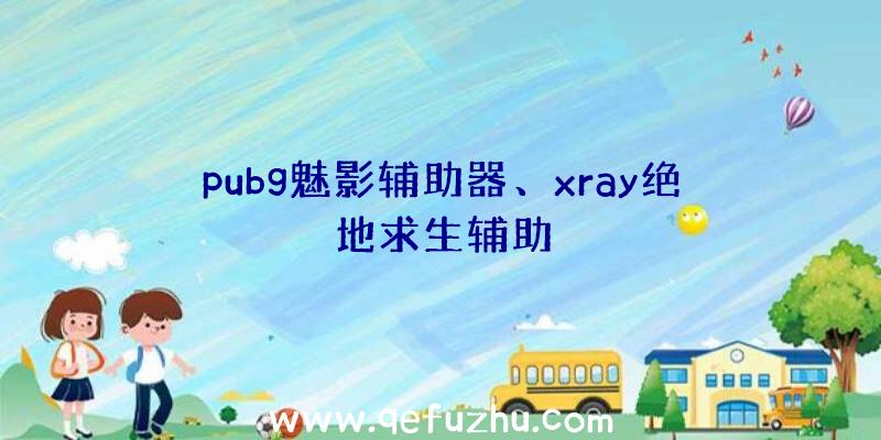 pubg魅影辅助器、xray绝地求生辅助