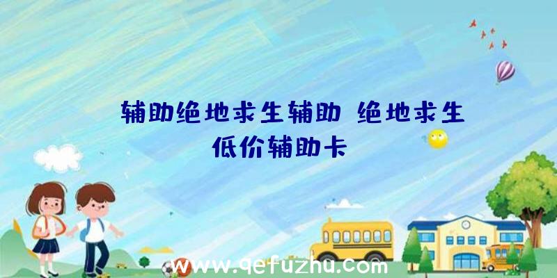 uu辅助绝地求生辅助、绝地求生低价辅助卡