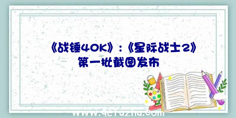 《战锤40K》:《星际战士2》第一批截图发布