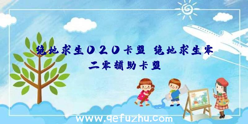 绝地求生020卡盟、绝地求生零二零辅助卡盟