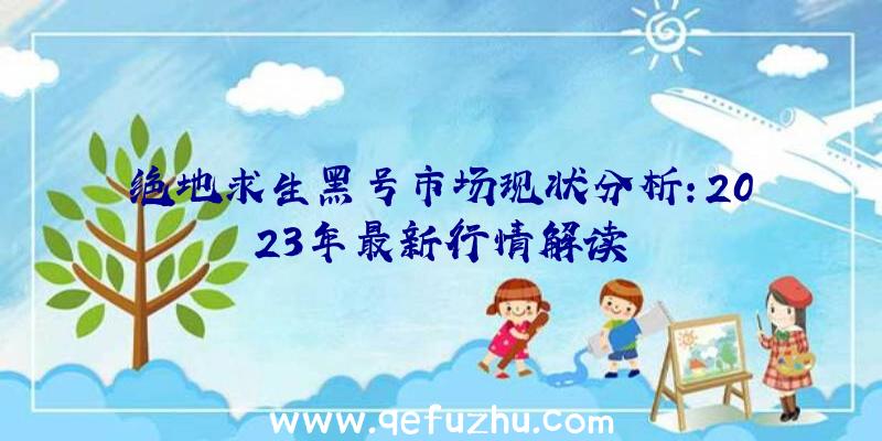 绝地求生黑号市场现状分析：2023年最新行情解读